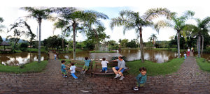 Équirectangulaire sur le Lac du Sitio Bom